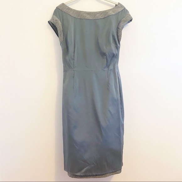 Intrend Gray Ruched Dress - Picture 13 of 13